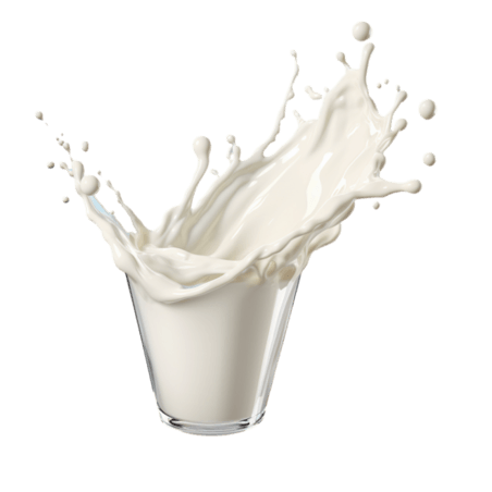 创意牛奶白色泼溅的水乳制品奶制品液体元素