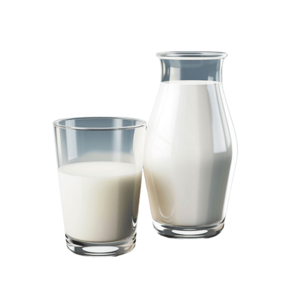 创意牛奶造型玻璃瓶乳制品乳业奶制品鲜奶