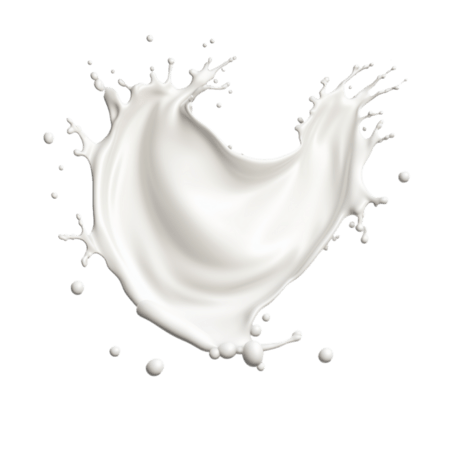 创意乳制品乳业奶制品鲜奶牛奶水花图形元素立体免扣图案