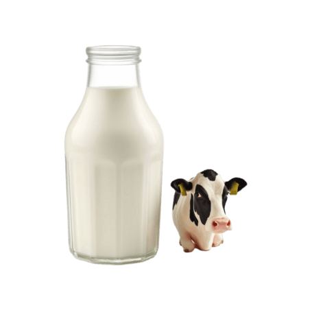 创意乳制品乳业奶制品鲜奶饮品牛奶牧场元素立体免抠图案