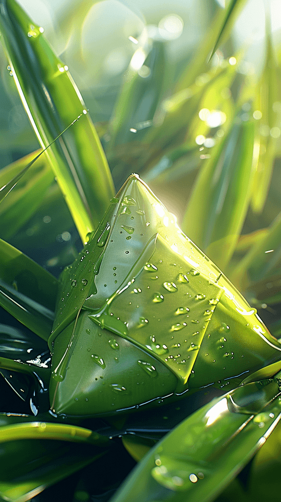 创意传统节日端午五月初五端午节粽子背景29