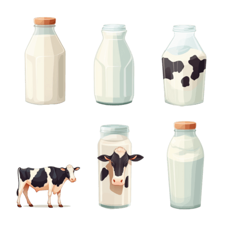 创意牛奶乳制品乳业奶制品鲜奶