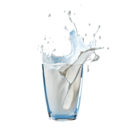 乳制品乳业奶制品鲜奶倒牛奶的飞溅