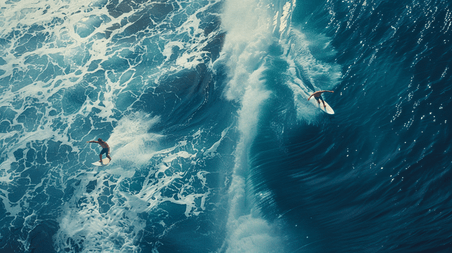 创意奥运会体育赛事冲浪运动员海浪大海背景