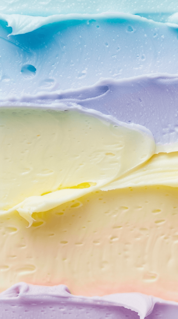 创意夏日柔和色彩冷饮冰淇淋泥纹理背景素材
