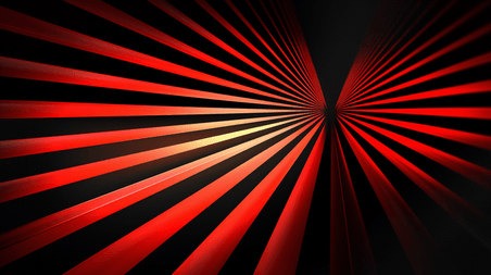 创意红色线条流线设计风格抽象商务背景