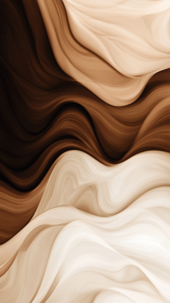 创意流行色轻盈通透摩卡慕斯棕色调底纹背景图片