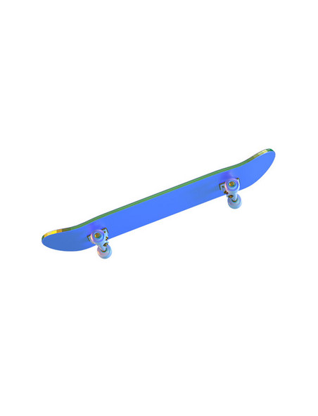 3D运动风滑板女孩电商场景模型图之滑板