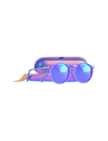 3D运动风滑板女孩电商场景模型图之眼镜盒