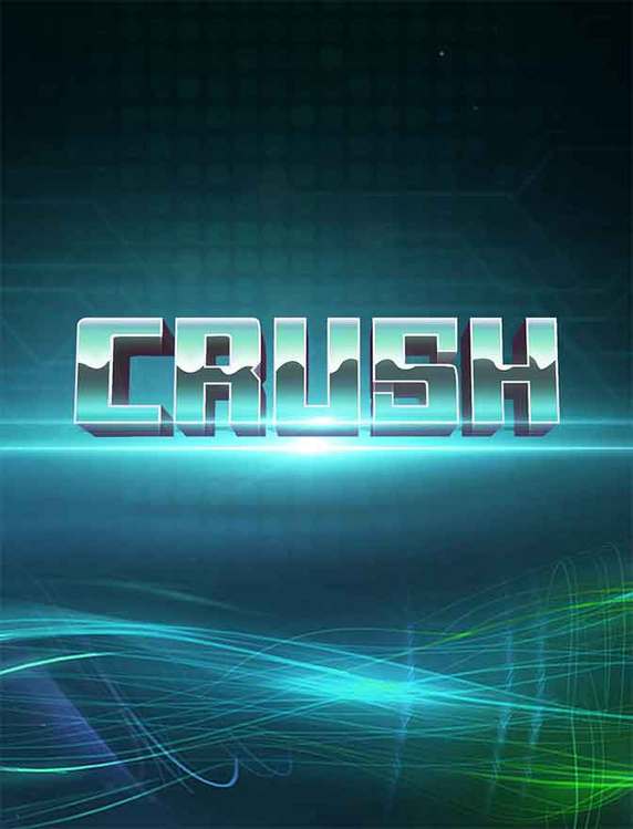 crush创意字体设计