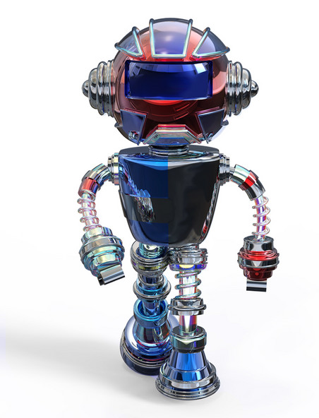 3D立体机器人手办玩具模型