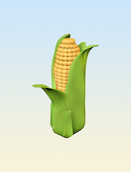 3D立体农作物玉米
