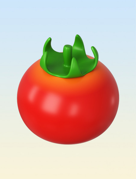 3D立体蔬菜西红柿