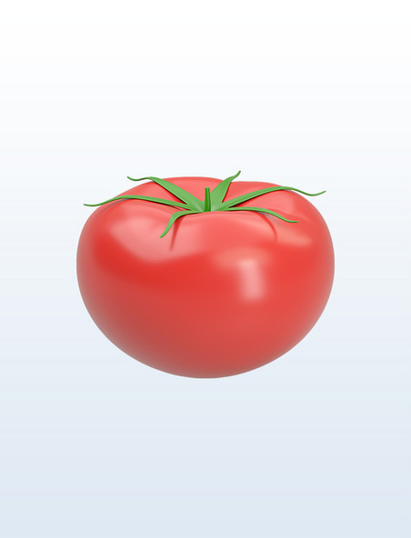 3d蔬菜食材西红柿