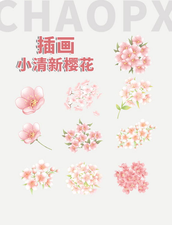 春天小清新樱花