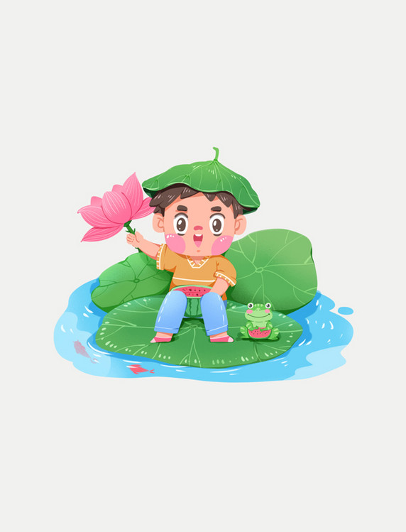 大暑小暑夏日处暑节气二十四节气