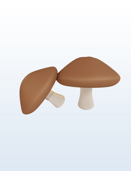 3DC4D立体菌菇香菇