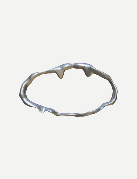 3D金属贴纸装饰圆环