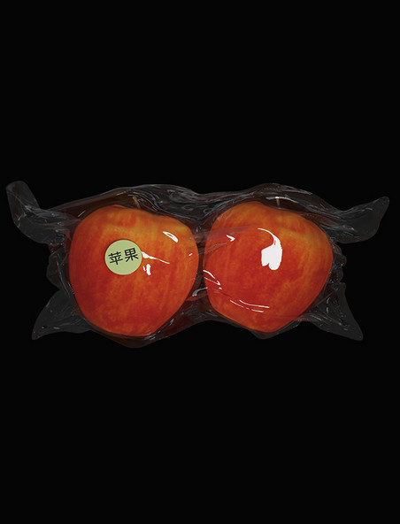 塑料包装苹果水果蔬菜食物