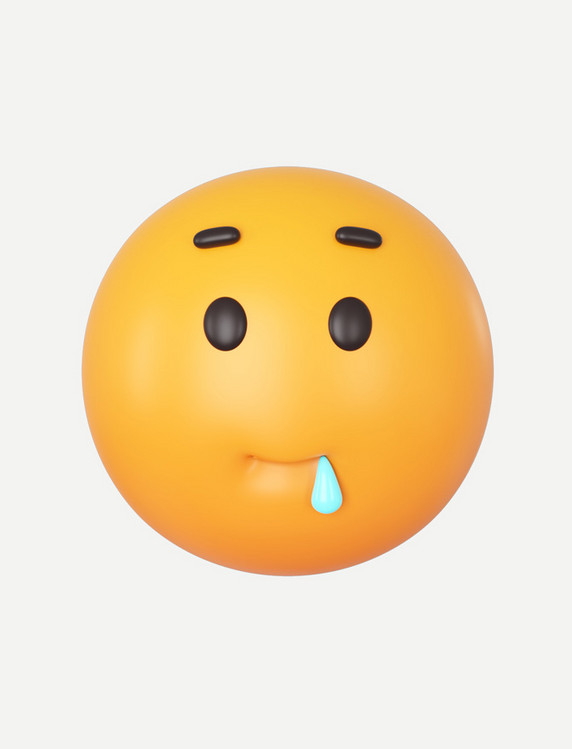 3dc4d立体流口水表情包