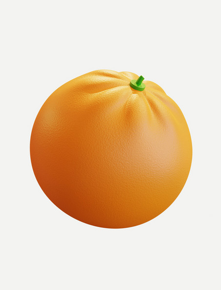 3DC4D立体水果橙子橘子