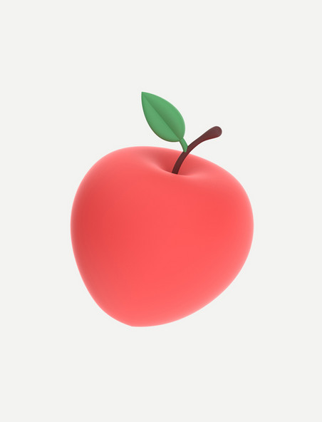 3d水果苹果