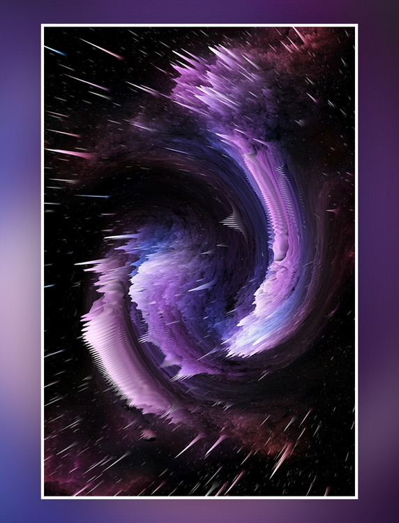 炫酷创意时尚撞色海报背景