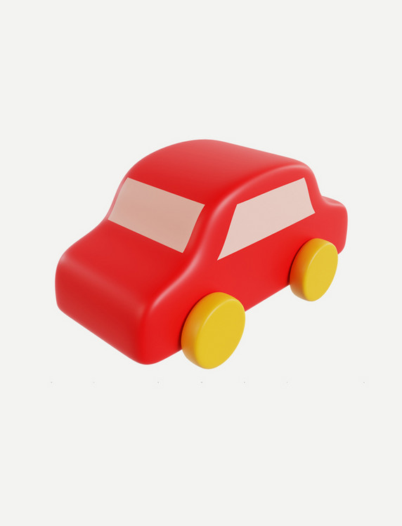 3DC4D立体玩具车小汽车
