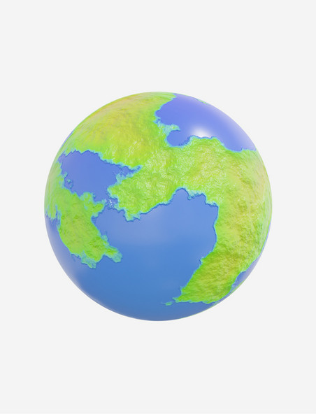 3DC4D立体全球地球