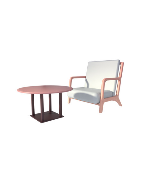 3DC4D立体客厅家具沙发桌子元素