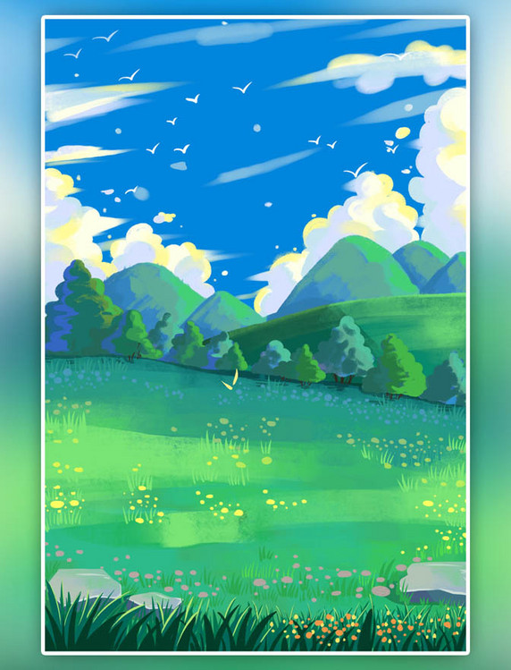 青山楼阁图片_青山楼阁素材_青山楼阁图片素材下载-潮国创意 