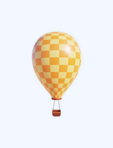 3D立体天空热气球