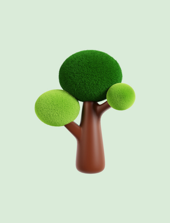3D立体植物树木大树