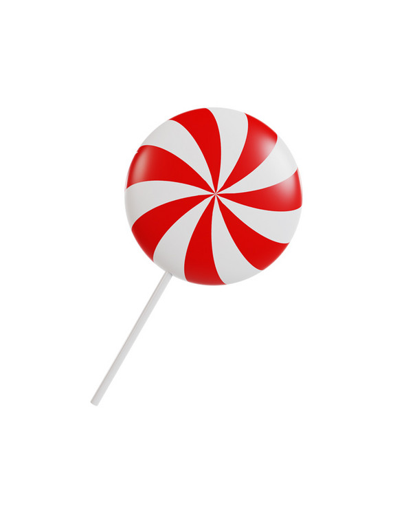 3DC4D立体六一儿童节棒棒糖糖果时尚元素