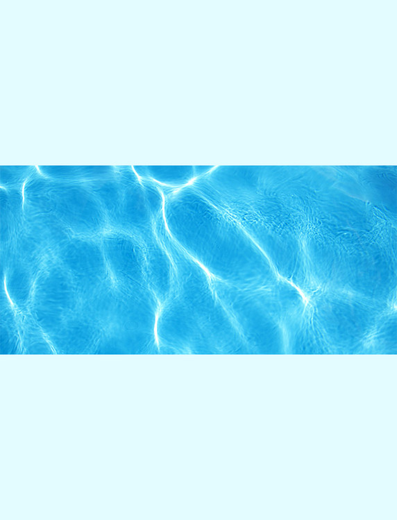 夏天蓝色清新大海水纹背景图片