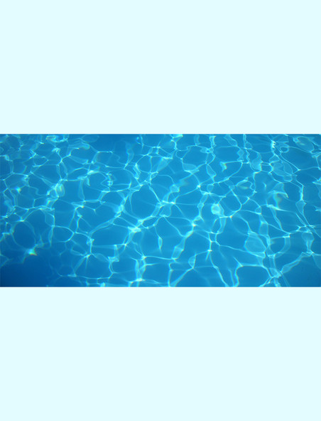 清凉夏天蓝色水面波纹高清背景