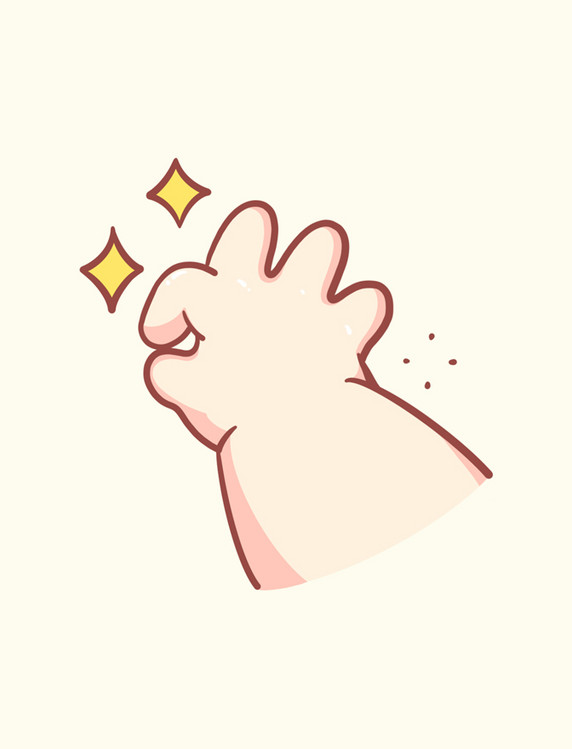 ok好的可爱小胖手手势表情包