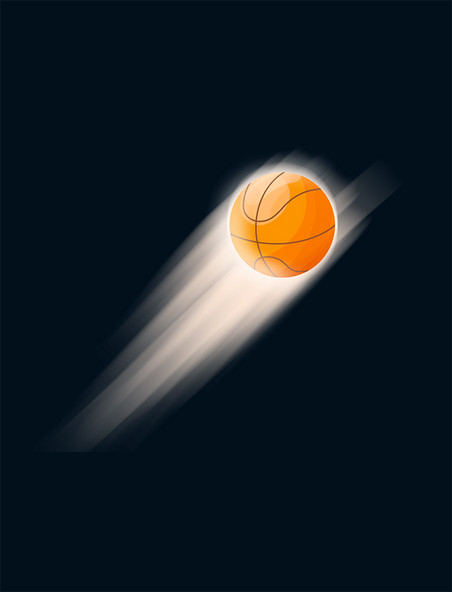 飞速运动篮球卡通元素