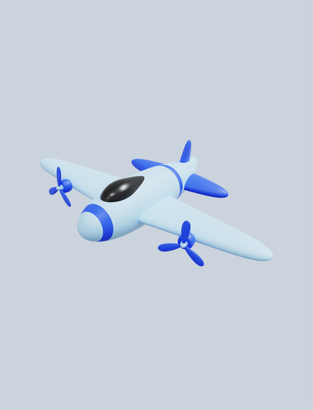 3D立体航空飞机