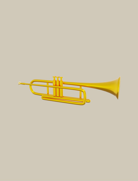 3D立体音乐乐器喇叭