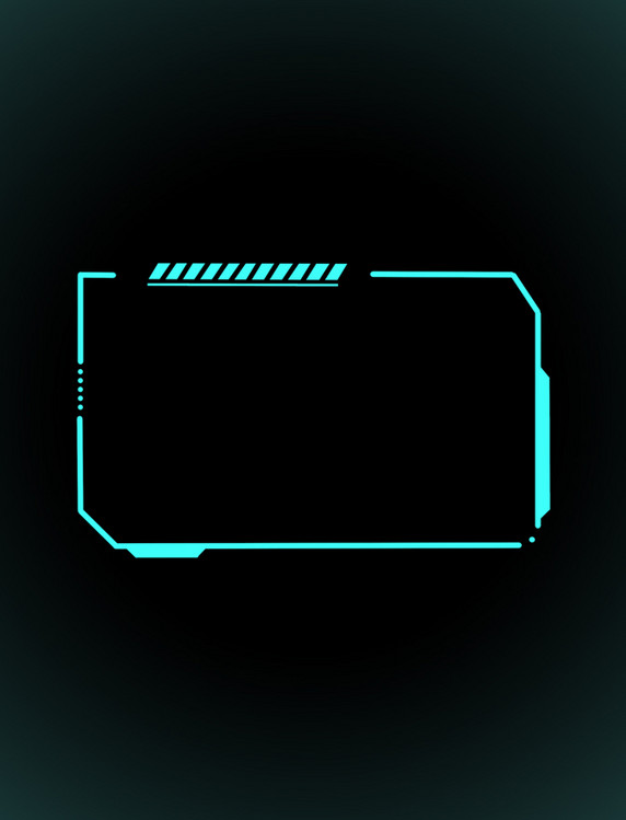 科技感蓝色素材图片