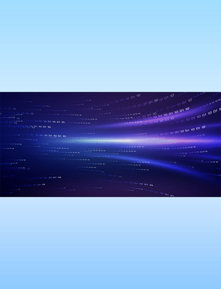 蓝紫色科技数据大气背景
