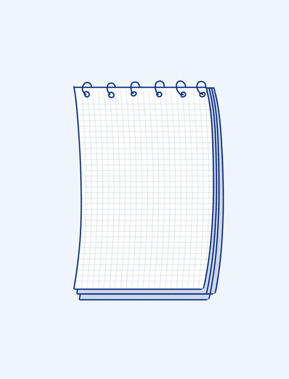 简单学习日记笔记本子边框