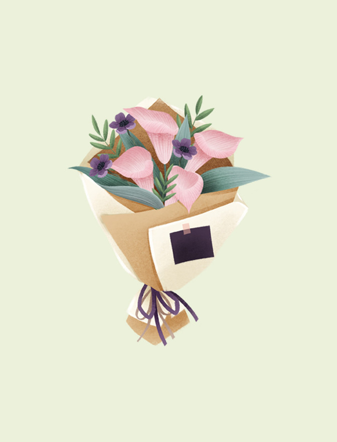 教师教师节鲜花花束献花图片 潮国创意