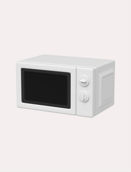 3DC4D立体厨房家电微波炉