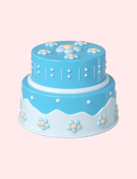 3DC4D立体儿童蛋糕