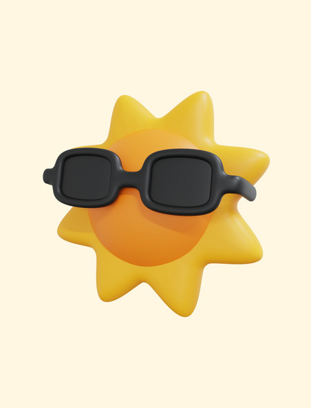 3DC4D立体夏季夏日太阳墨镜防晒
