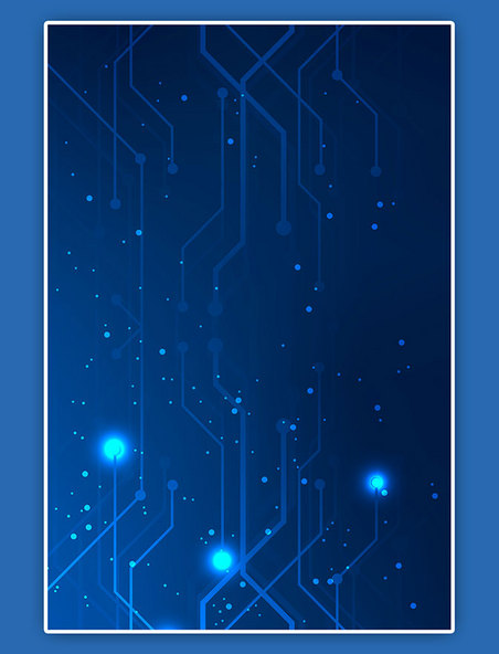 线条商务科技光效线条纹理蓝色大气海报背景