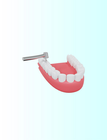 3DC4D立体牙齿整牙