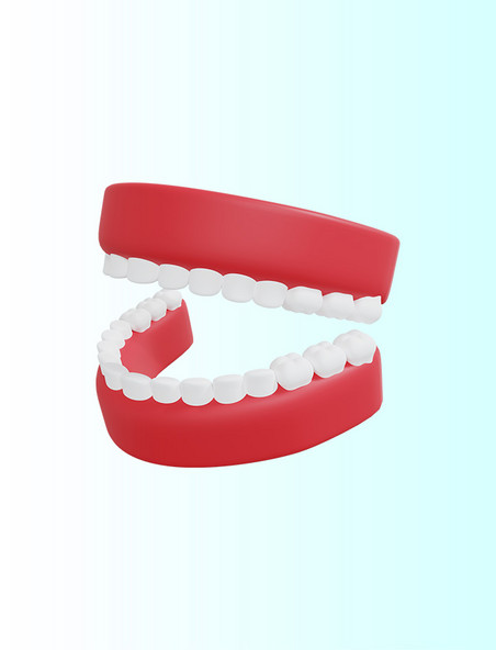 3DC4D立体口腔牙齿